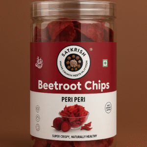 Satkrish Beetroot Chips - Peri peri Flavour - 150 gm